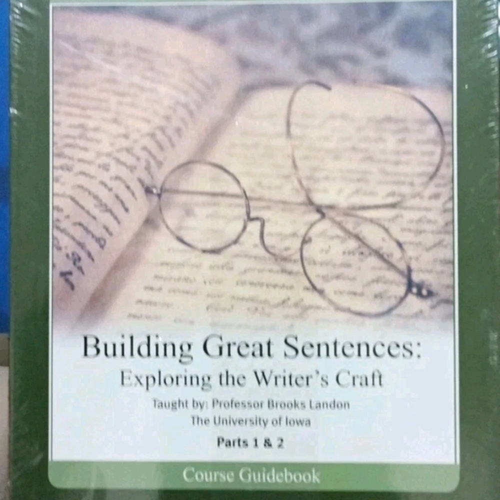 Building Great Sentences : Exploring the Writer's Craft by Brooks Landon (DVD)